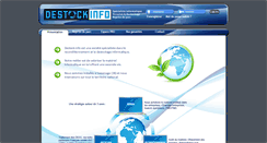 Desktop Screenshot of destock-info.com